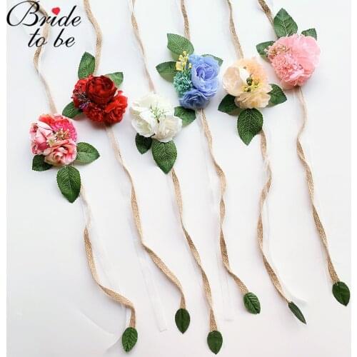Украшения из искусственных цветов для свадьбы BRIDE TO BE China At AliExpress