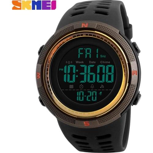 Brand Watch Men Waterproof Outdoor Digit Sports Watches Male EL Backlight Electronic Watch Wrist Clock Men Relogio Digital SKMEI
