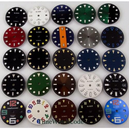 28.5mm Watch Dial Spare Parts Fit For Miyota 8215 821A 8205 ETA 2824 2836 DG 2813 3804 Movement Luminous
