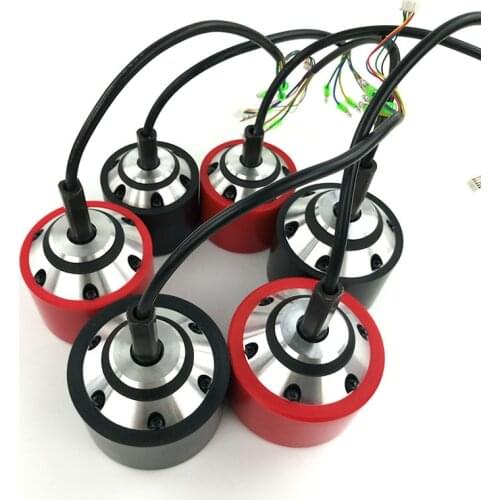 1PC 70mm 83mm 90mm Electric Skateboard Hub Motor Black or Red PU Cover for Single Drive or Dual Drive Electrical longboard
