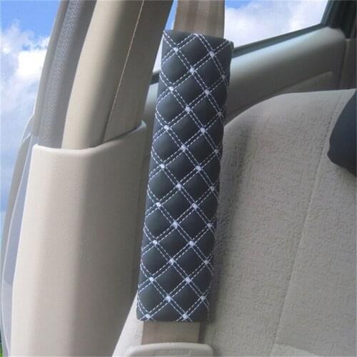Hot sale 2Pcs Car Safety Seat Belt Shoulder Pads Cover Cushion Harness Pad Protector