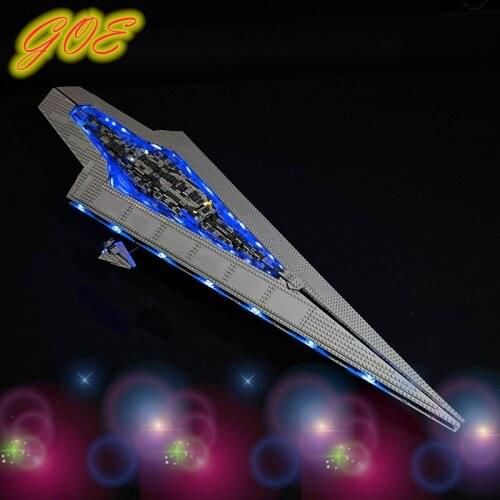 LED Lighting Up Kit For Lego 10221Compatible With Super Star Destroyer Building Block Light Set (NOT Include Model)