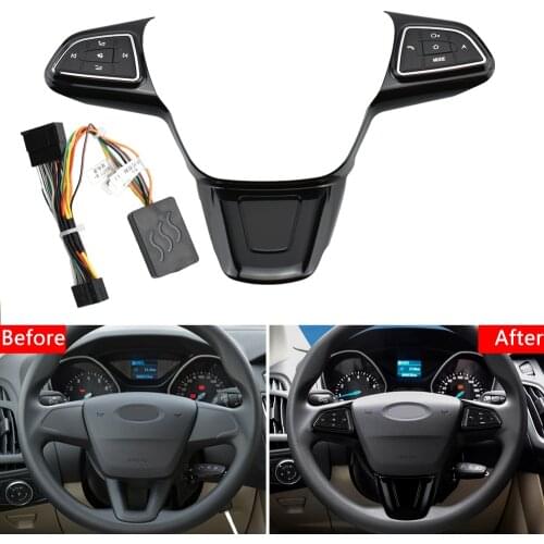 For Ford Focus MK3 2015-2017 Kuga 2017 multifunction steering wheel control button switch volume button audio switch button
