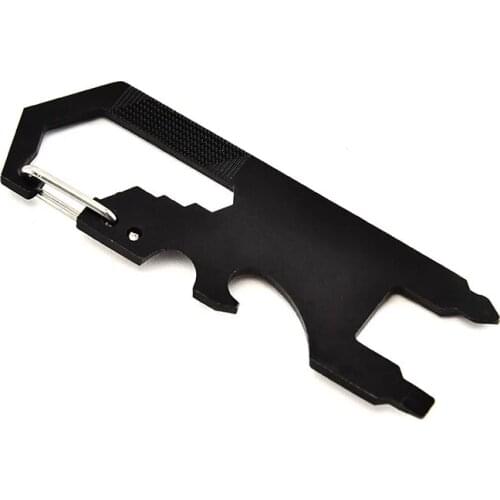 Multi Function Tool Card With Nail Lifter Key Chain Opener Measuring Ruler Camping Hiking Soort Outdoor Tool Sac