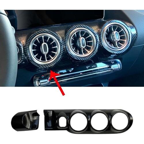 Instrument Panel Air Outlet Headlamp Panel Retrofitting For Mercedes Benz Class B GLA Class W247 H247 2020 + Car Styling
