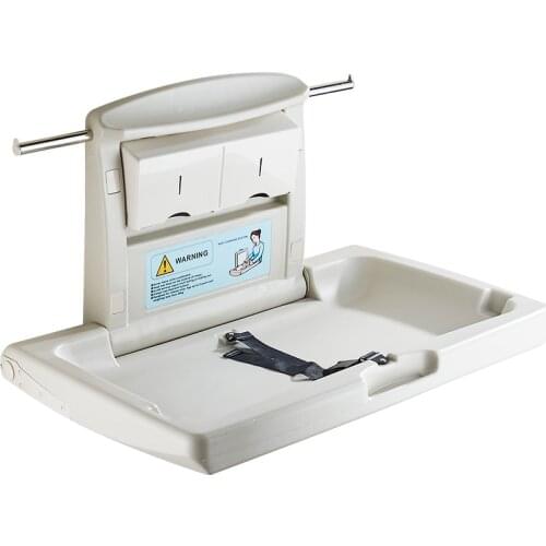 Change table The third bathroom baby changing diaper bed maternity room bathroom folding wall hanging baby care seat safety seat