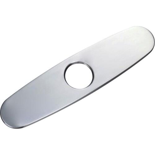 Vidric Antique Barss /Black/Chrome 10" Bathroom/ Kitchen Sink Faucet Hole Cover Plate, Deck Plate Base Plate to Cover Sink hole