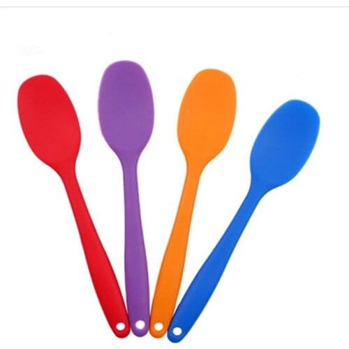 High Grade Silicone Spoon Cake Putty Bakeware Large Unity Spoon Utensil Butter Cooking Silicone Spatula for Kitchen Tool Gadgets