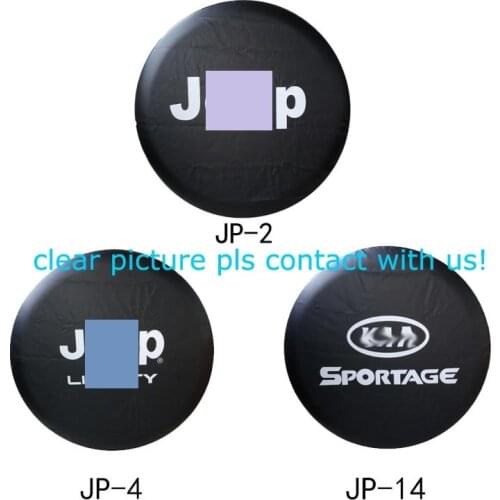 14" 15"16"17" Inch PVC Spare Tire Wheel Cover Protector Bag For JP