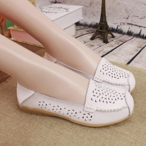 Womens Shoes Breathable Nurse Flats Sneaker Ladies Brand Design Woman Platform Casual Ballet Flats Shoes