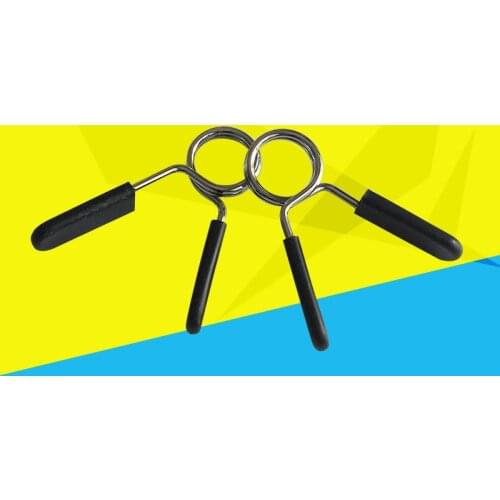 25/28/30 mm Barbell Clamp Spring Collar Clips Gym Weight Dumbbell Lock Standard Lifting Kit