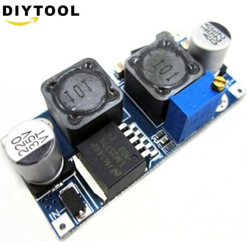 DC-DC Auto Boost Buck adjustable step Up down Converter Module Solar LM2577 A2TM