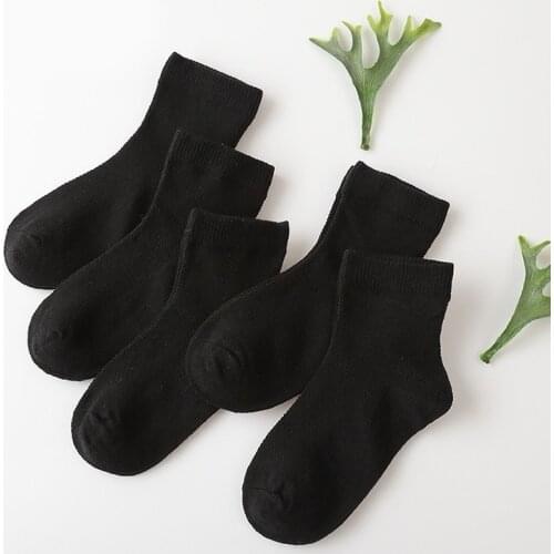 5 Pairs Toddler White Socks Set Baby Boy Girl Mesh Tube Socks Newborn Accessories Summer Childrens Colthes Calcetines Cortos