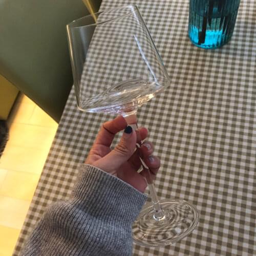 Crystal Insulated Wine Glass Cup Mug Wine Glass Wine Glasses Champagne Flutes Stemware Wine Glasses Creative Wine Glass Kitchen