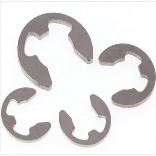 Stainless steel 304 open ring E-type snap m ￠ 1.5-2-3-3.5-4-5-6-7-8-9-10-15