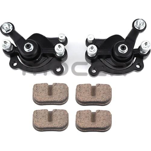 Front Rear Disc Brake Caliper Pads For 43cc 47cc 49cc Chinese Mini Moto Kids ATV Quad Minimoto Dirt Pocket Bike Gas Scooter