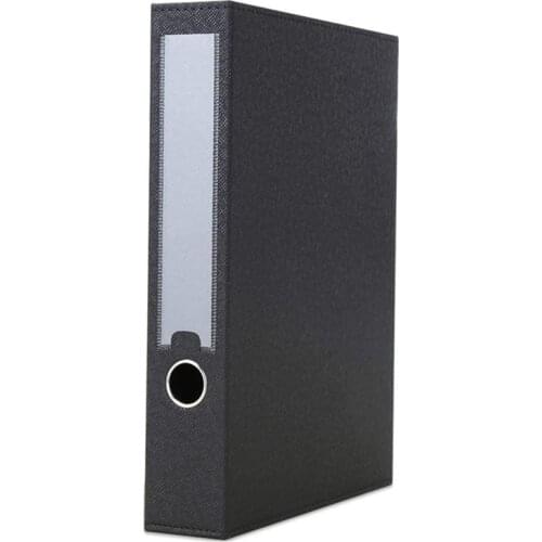 PU Leather File Folder, Archives Storage Box Cases, Document Desk Paper Organizer, Office Business Letter Holder