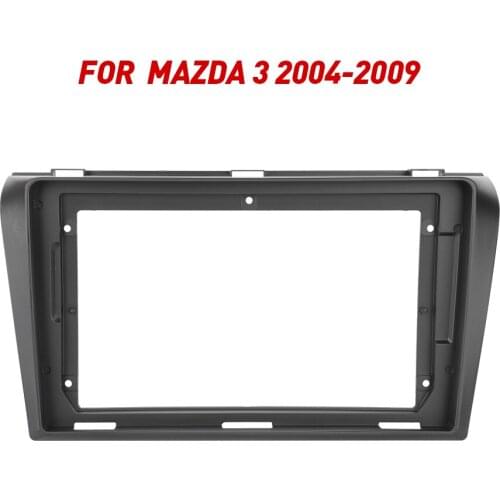 Fascia Frame Fit for Mazda 3 2004-2012 maxx axela Android GPS Panel Dash Frame Kit Mounting Frame