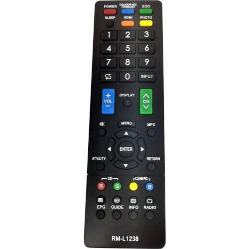 New Replacement Universal RM-L1238 For SHARP LCD LED TV Remote Control Fernbedienung