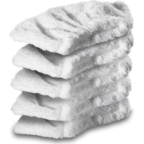5 pcs KARCHER SC series steam cleaner parts microfiber cloth for KARCHER SC1/SC2/SC3/SC4/SC5 SC1475 SC1025 SC2.500 SC4.100