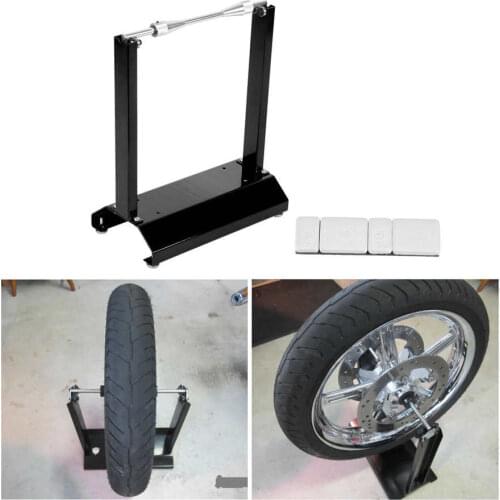Overseas Motorcycle Wheel Maintenance Rack Motorcycle Wheel Balancer Balancing Stand Maintenance Rack Household Tool Set New