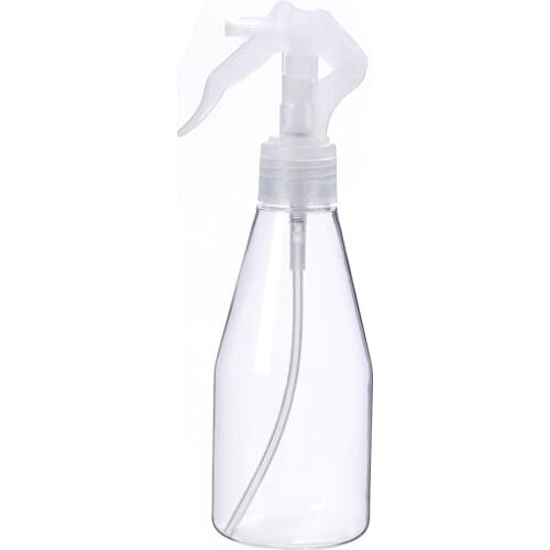 200ML Portable Plastic Spray Bottle Transparent Makeup Moisture Atomizer Pot Fine Mist Sprayer Bottles Hair Hairdressing Tools