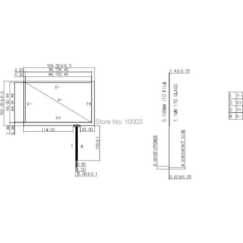 2017 Time-limited D-sub Dvi Serial Hmi New Stock 10 Pcs / Lot 7 Inch Resistive Touch Screen Panel Touchscreen Usb