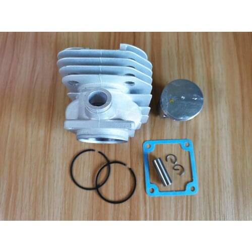 48CC Cylinder kit 43mm for Yamabiko Shindaiwa 488 47.9CC chainsaw zylinder assy piston rings pin clip 22157-12110 A130-002080