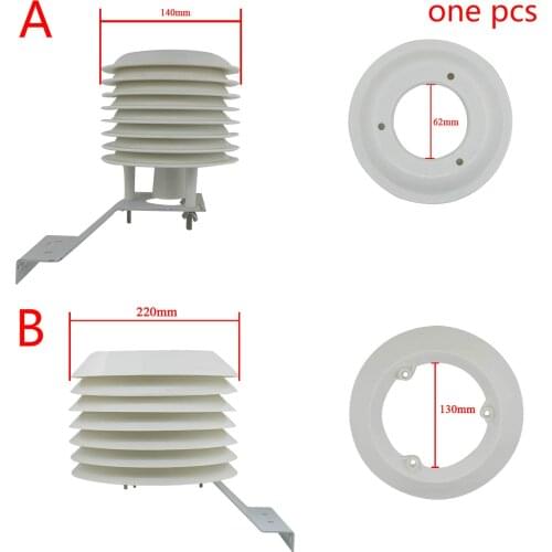 ABS Solar radiation shield ambient weather station projector 4-20 floors