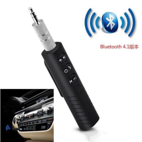 Car Bluetooth AUX 3.5mm Jack Bluetooth Receiver Handsfree Call Bluetooth Adapter Car Transmitter Auto Music Receivers Free