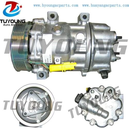 Sanden 7C16 Compressor Automotive Air Con For Citroen C4 Peugeot 6453RV 6453RW 6453TL 8FK351316-371 8FK351316371