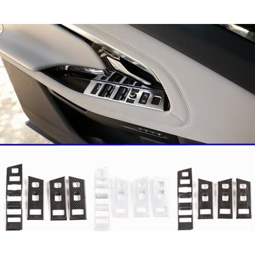 For Land Rover Range Rover Evoque L551 2020 Left Hand Drive Window Lift Switch Buttons Frame Cover Trim Car Accessories