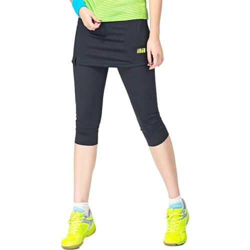 Grils badminton Skorts Pant , Womens Tennis Skirt Pants Slim Quick-Drying Women Yoga Gym Aerobics Sports Skorts Running Skirt
