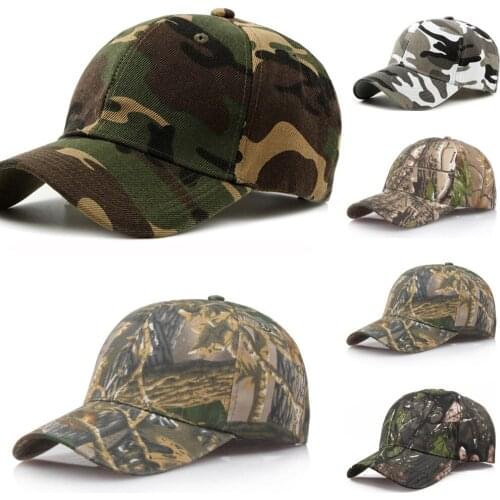 New Camo Mens Baseball Caps Snapback Hats Casquette Outdoor Hunting Dad Hat Gorras Hip Hop Trucker caps For Men women
