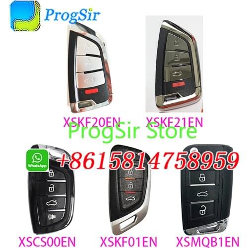 VVDI Smart Type Remote Control XSKF20EN XSKF21EN XSCS00EN XSKF01EN XSMQB1EN