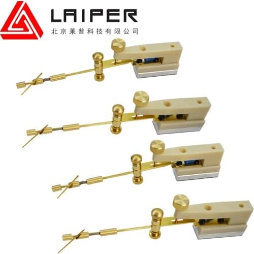 Probe adjusting seat IV chip contact test bench current probe fixture displacement bench fine tuning probe experiment slide