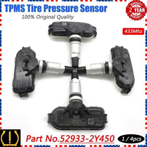 Xuan TPMS Tire Pressure Sensor Monitoring System 52933-2Y450 for HYUNDAI IX35 KIA SPORTAGE 2013-2015 433Mhz 529332Y450