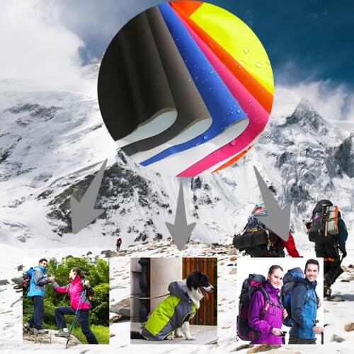 100cm*150cm High Quanlity Waterproof Breathable Nylon Taslon Fabric For Ski Wear Mountaineering Wear Jacket Fabric