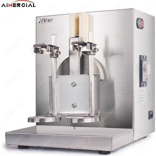YY120-2 Electric Double-head Milk Tea Shaker High Speed Bubble Tea Shaking Machine Stainless Steel Milk Shake Machine