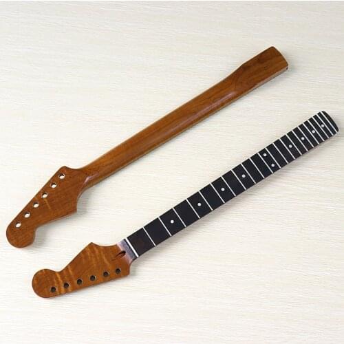 1pcs Roasted maple electric guitar neck ST 22 fret gloss