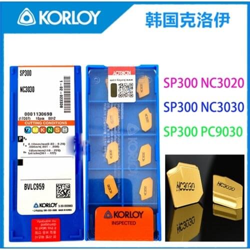 10pcs/lot SP200 SP300 SP400 SP500 SP600 Slotting inserts suit for the blades SPB and blade holers SMBB