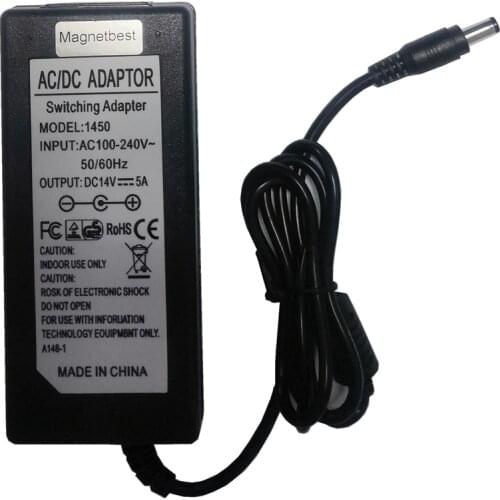 14V 5A 60W AC DC Adapter Charger 14V5A Monitor Switching Power Supply Infrared Ball Machine Power Adapter
