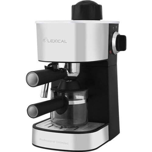 3.5Bar Coffee Machine with Milk Frother Wand for Espresso Coffe Maker Cafe powder espresso maker,Cappuccino and Latte 220V KF07