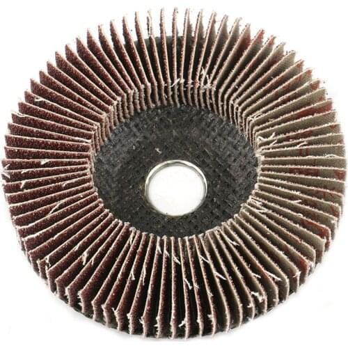 10PCS Grit 80 Flap Discs 4"Grinding Wheels Angle Grinder Sanding Discs Metal Plastic Wood Abrasive Tool