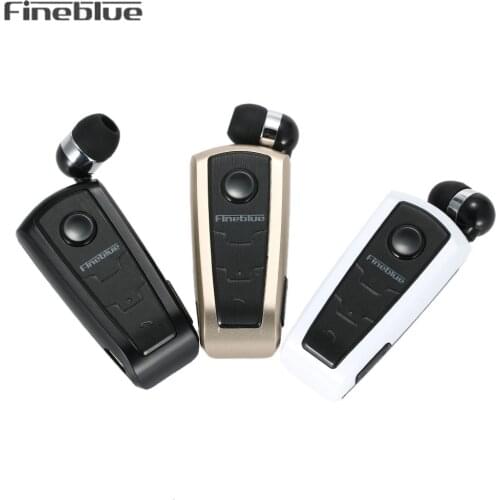 Hot Original Fineblue F910 Wireless Bluetooth Earphone Headset In-Ear Vibrating Alert Wear Clip Bluetooth Earphone For Phone