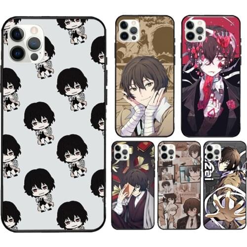 Dazai Osamu Bungo Stray Dogs Phone Case For iPhone 11 Pro Max 12 mini 6S 7 8 Plus X XS Max SE 2020 XR Cover Coque
