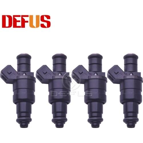 DEFUS 4pcs 0000788123 Fuel Injector Nozzle For Mercedes-Benz SLK230 2.3L L4 98-00 Petrol Injection Bico NEW