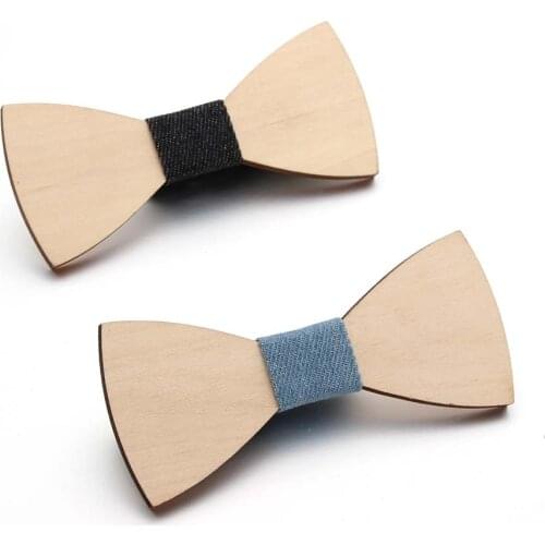 Fashion Brand New Bow tie men high grdade wooden bow tie For Man Europe Party Wedding Retro Groom wood bow tie Butterfly