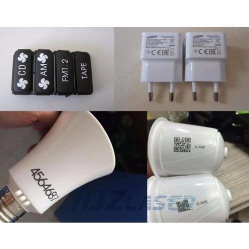 Portable UV Fiber Laser Marking Engraving Machine Laser Machinery for Metal and Plastic Logo Printing