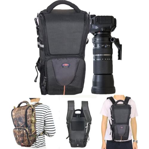 DSLR Camera Backpack Bag Telephoto Lens Case Waterproof Tamron Sigma 150-600mm, Nikon 200-500mm, Sony 200-600mm Canon RF800mm